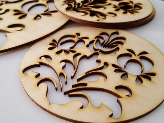 лазерная резка дерева