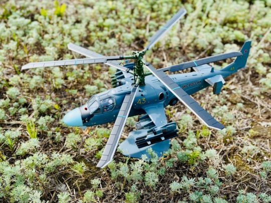 модель вертолета ка-52