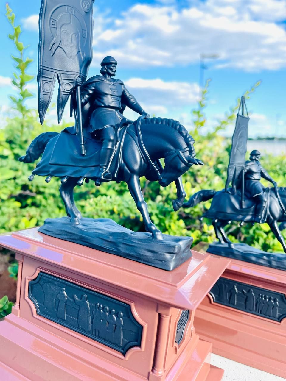 Модель "Памятник князю Г.О. Засекину" 1:72