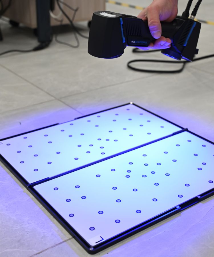 Калибровочная панель 3D сканера
