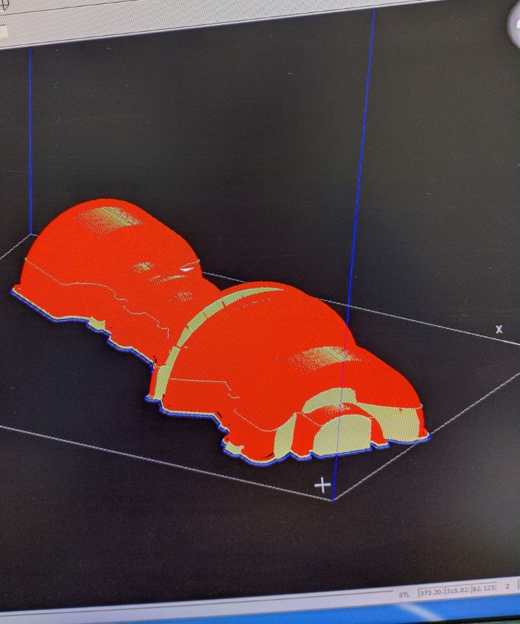 Подготовка модели к печати на профессиональном 3D принтере