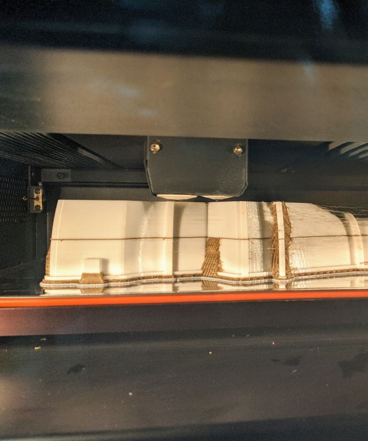 Печать макета турбины на профессиональном 3D принтере