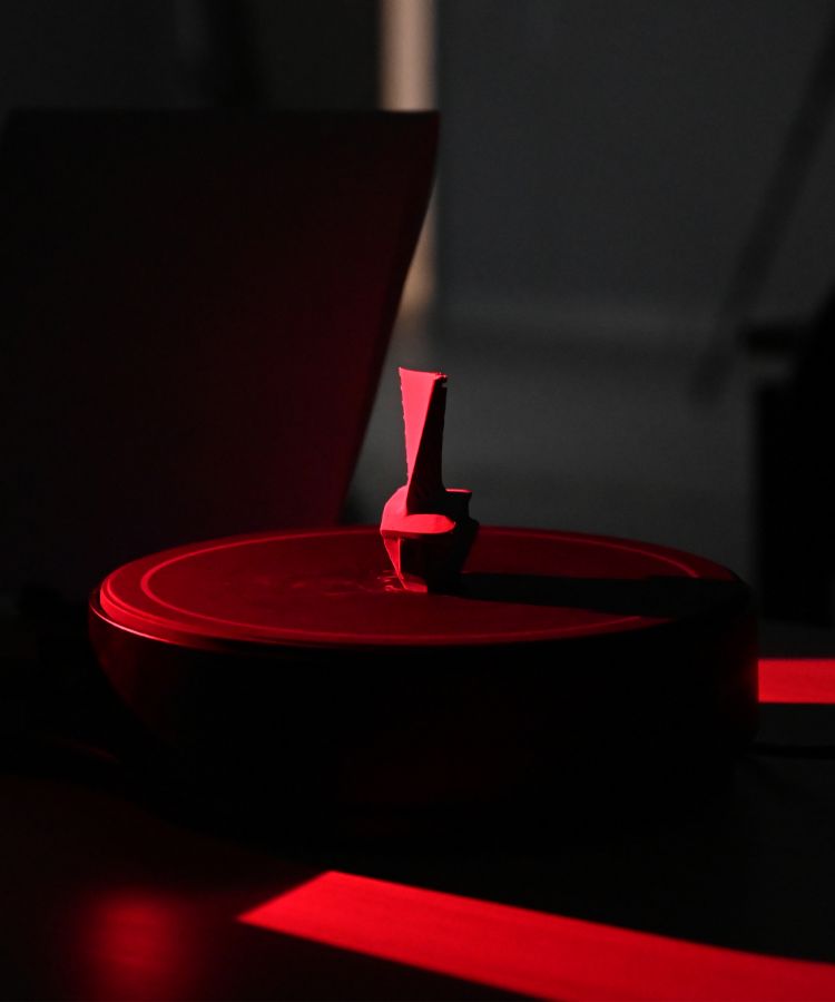 Сканирование лопатки на 3D сканере