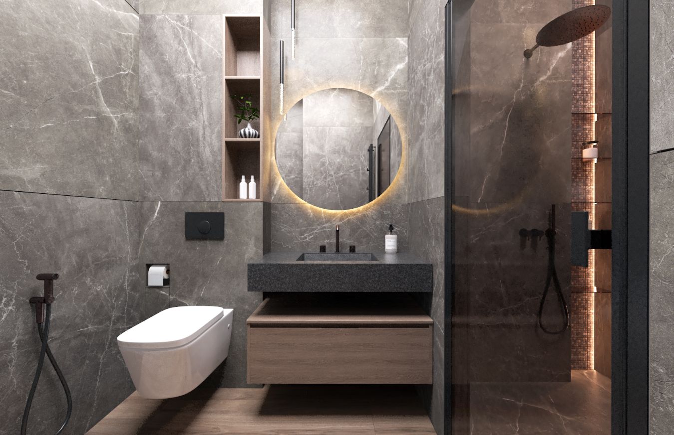 Загородный дом. Санузел