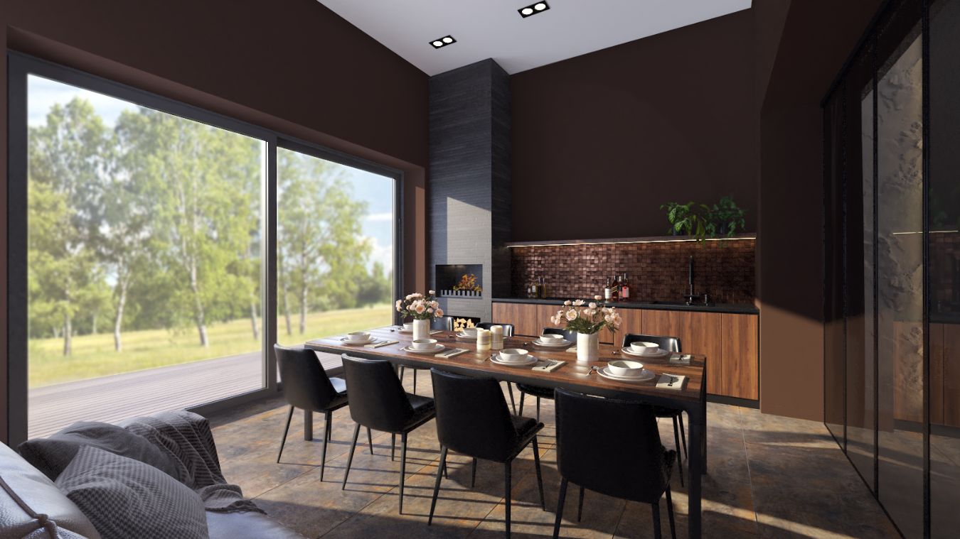 Загородный дом. Терраса