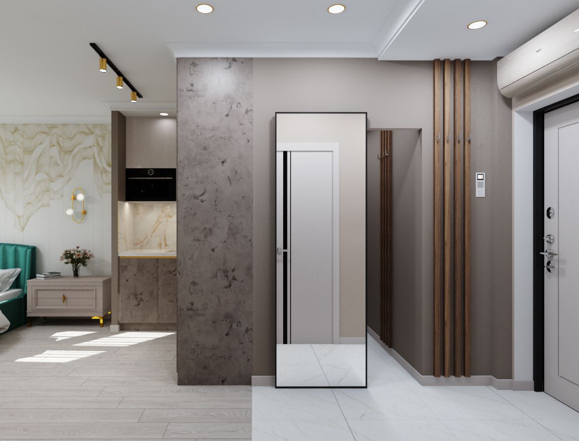 ЖК "Резиденция Сокольники". Студия с элементами ар-деко