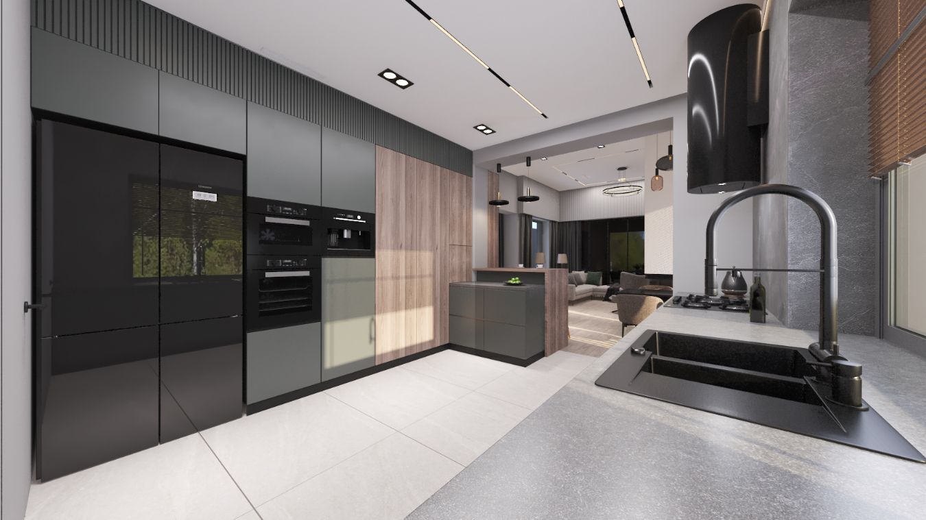 Загородный дом. Кухня