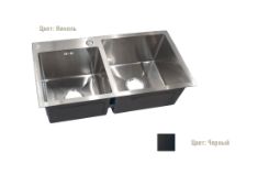 HDS090/100 петля soft closing четырехшарнирная для фасадов из дерева