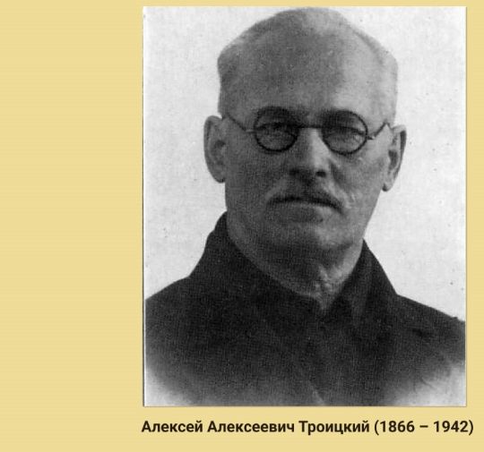 Алексей Алексеевич Троицкий (1866 – 1942). Источник изображения: https://ru.wikipedia.org/