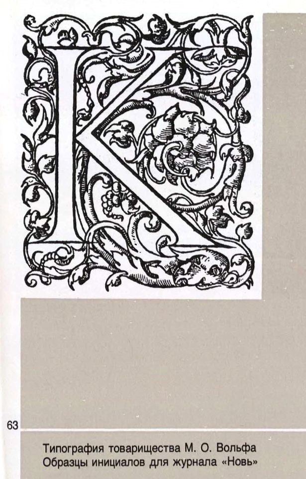 Долинский, М. З. Русский инициал : вторая половина девятнадцатого века – двадцатый век / [авторы текста и составители М. З. Долинский, В. И. Якубович ; художник А. П. Платонов]. – Книга : Москва, 1990. – 453, [1] с. : ил. ; 13x8,7 см. (инв. номер Р МФ 2.853.201).