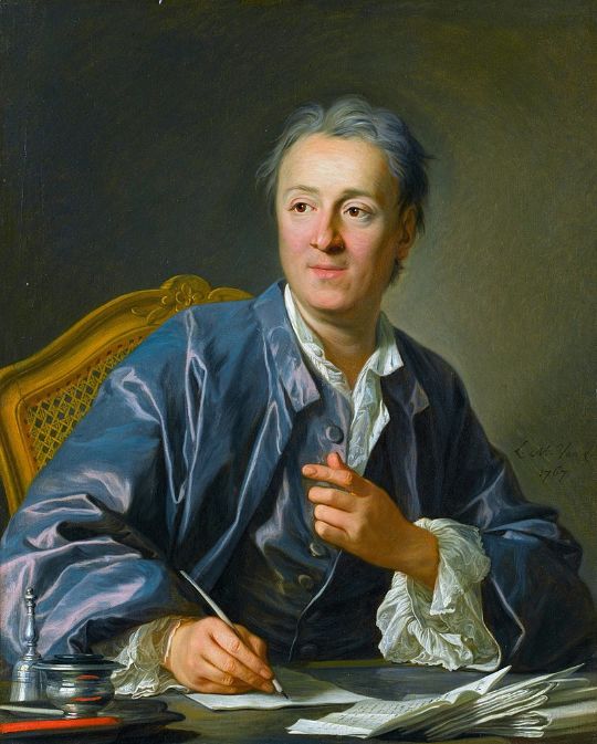 Дени Дидро (1713 – 1784). Портрет (1767 год) работы французского живописца Луи-Мишеля ван Лоо (1707 – 1771). Источник изображения: https://ru.wikipedia.org/.