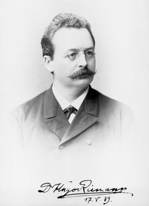 Гуго Риман в Гамбурге (1889 год). Источник изображения: https://ru.wikipedia.org/