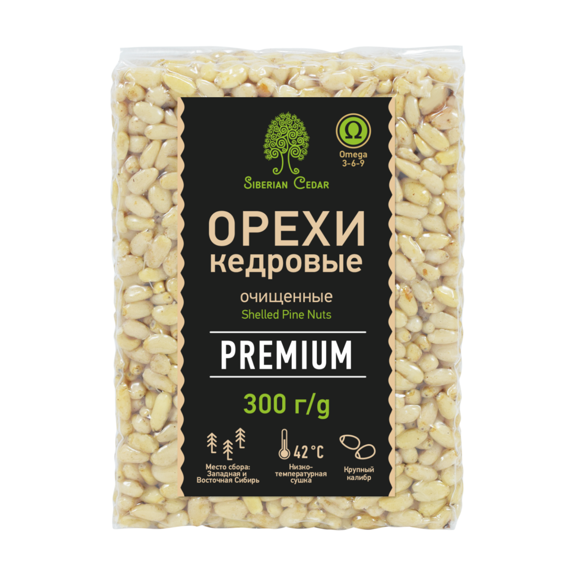 Ядро кедрового ореха Premium, 300г