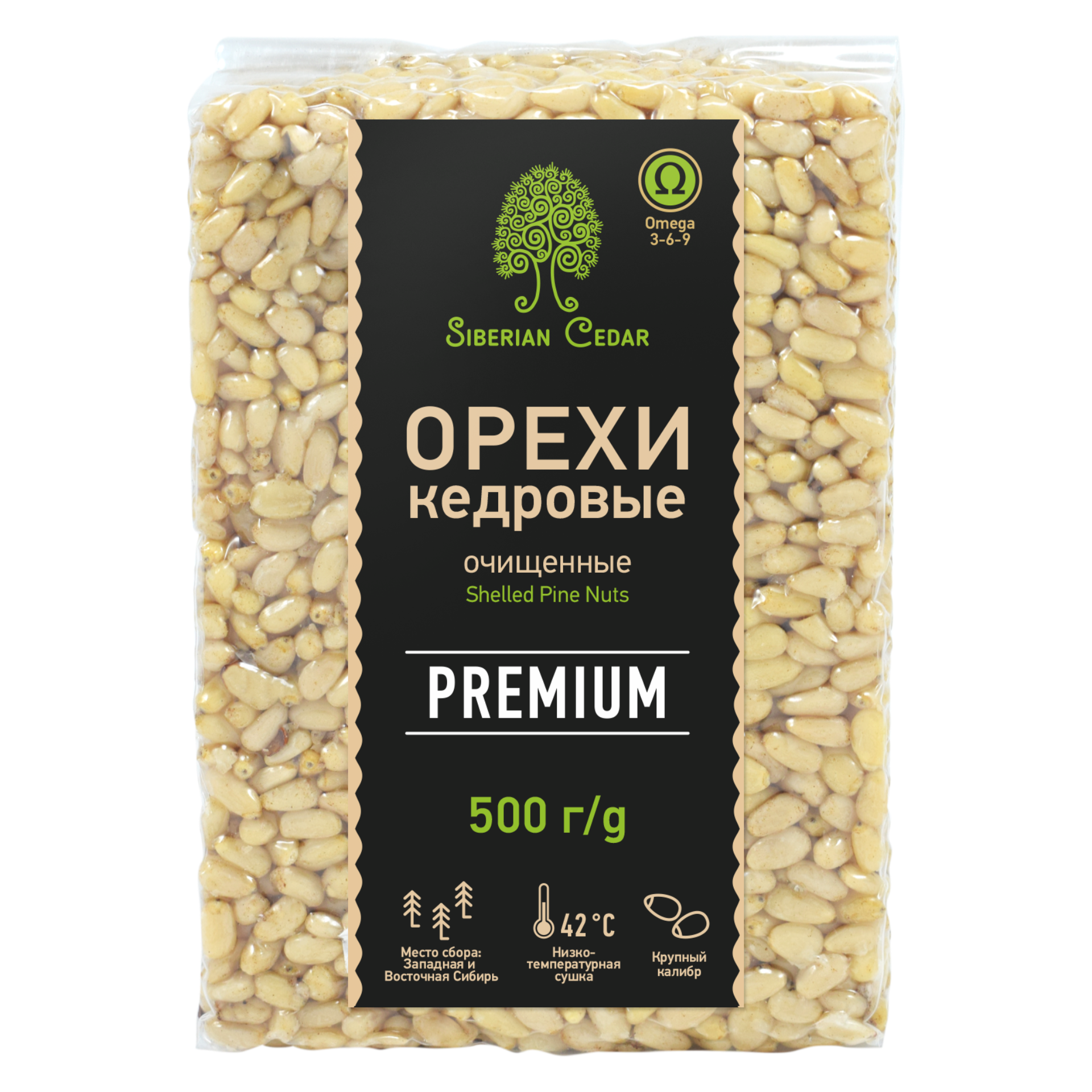 Ядро кедрового ореха Premium, 500г