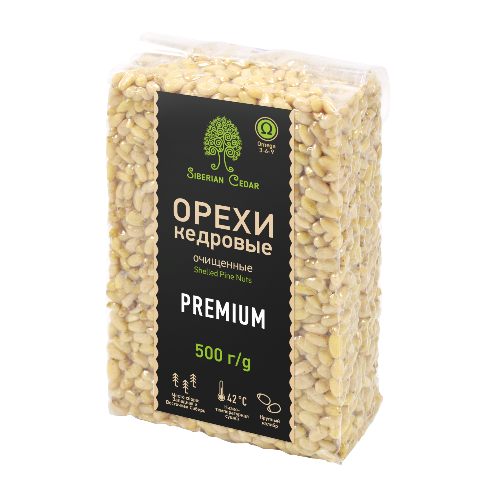 Ядро кедрового ореха Premium, 500г