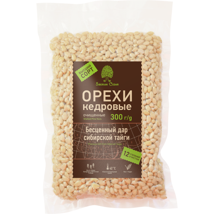 Ядро кедрового ореха, 300г