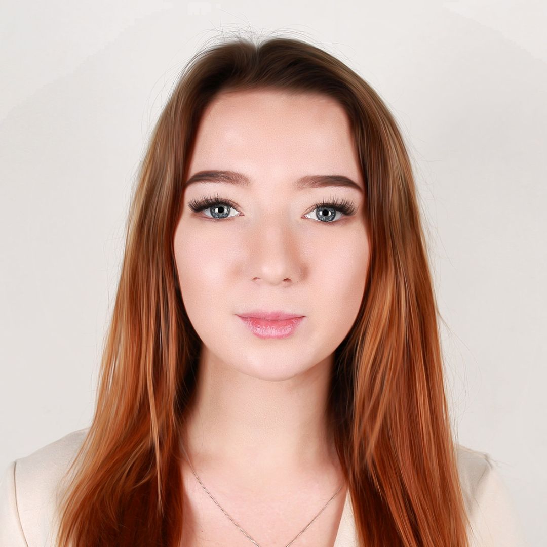 После ретуши