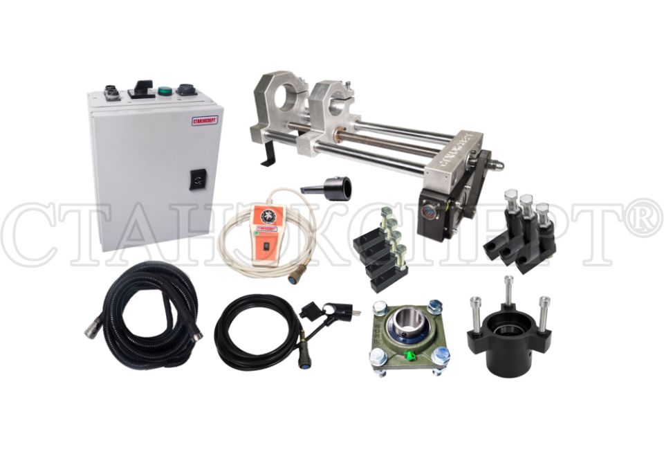 Мобильный расточной станок СТАНЭКСПЕРТ® ПИОНЕР с автоподачей ПЛЮС