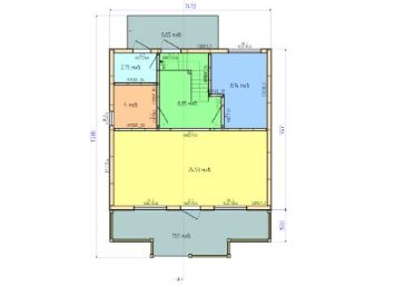 Смета на строительство двухэтажного дома из СИП панелей 146 м2