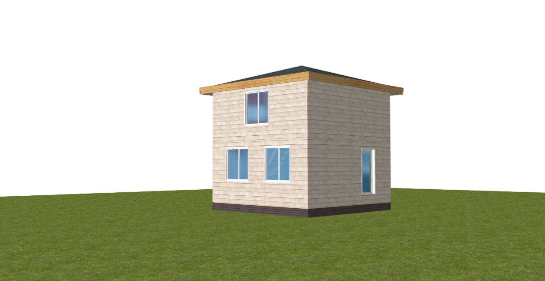 Дом 6х6 2 этажа