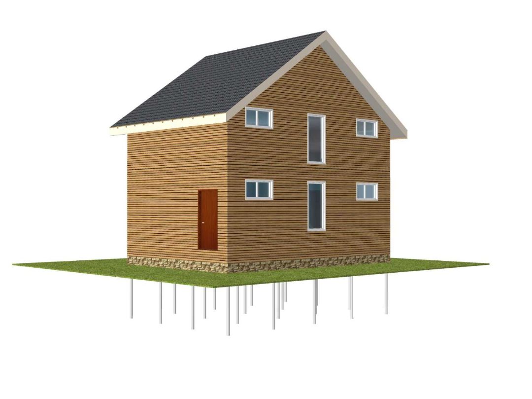 Пристенок на втором этаже