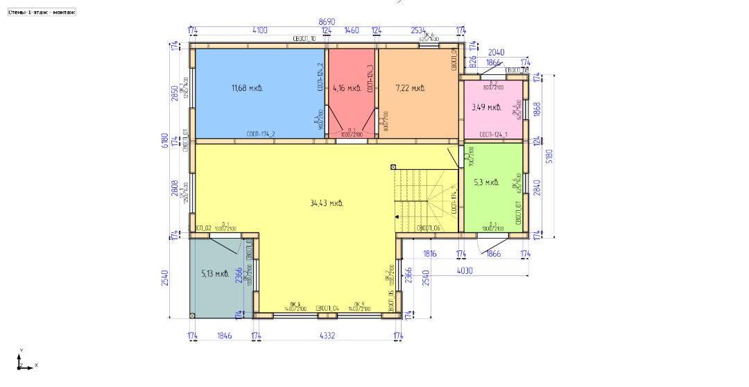 Изменим планировку и размеры дома по вашему запросу