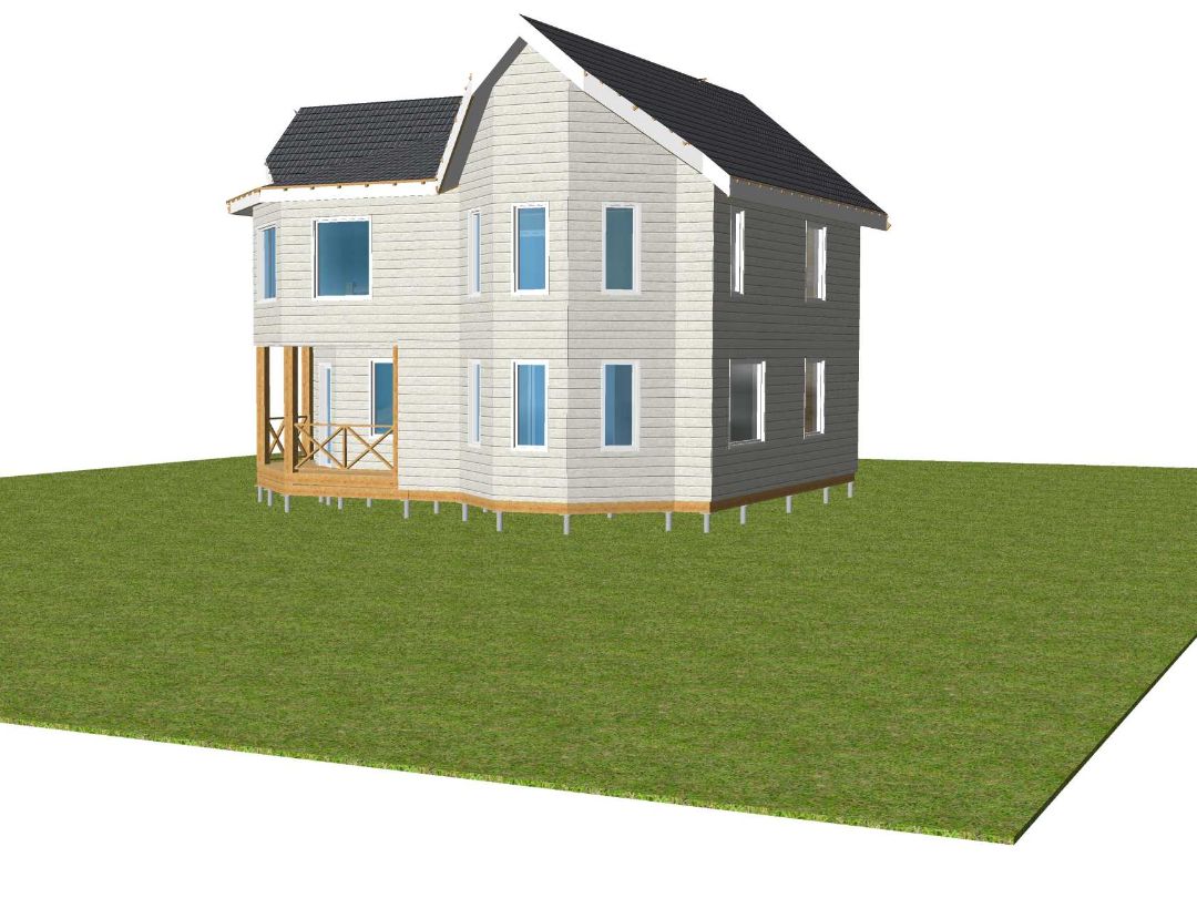 Многоскатная крыша