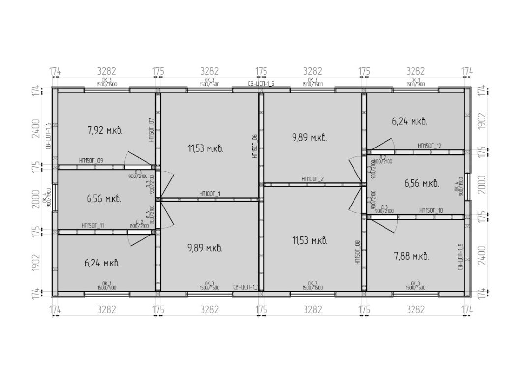 проект дома sip202