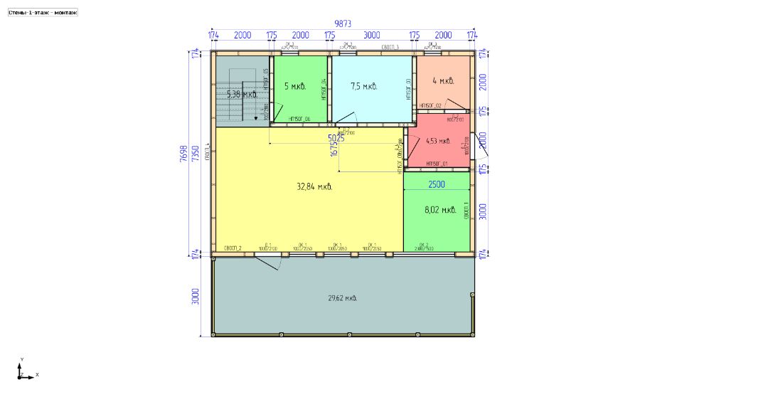 Изменим планировку и размеры дома по вашему запросу
