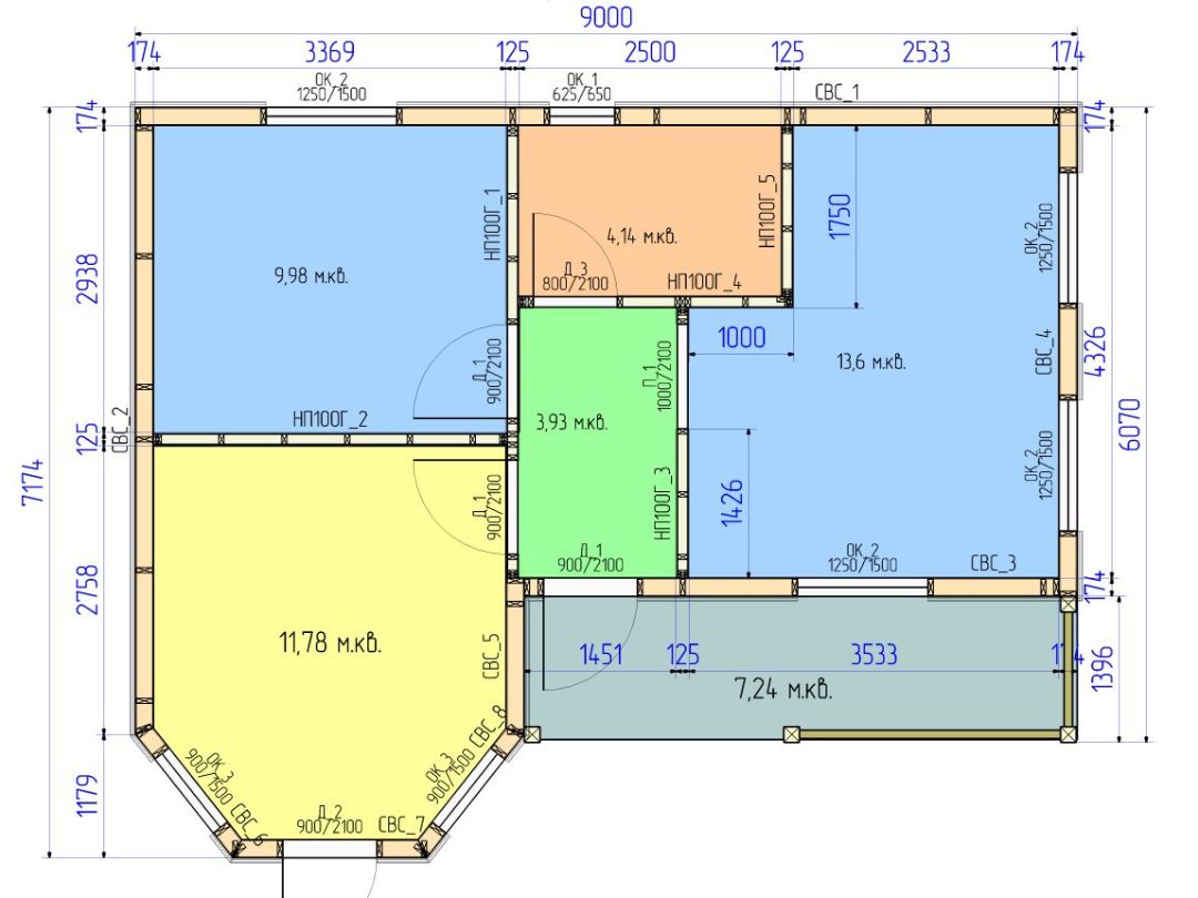 Изменим планировку по вашему желанию