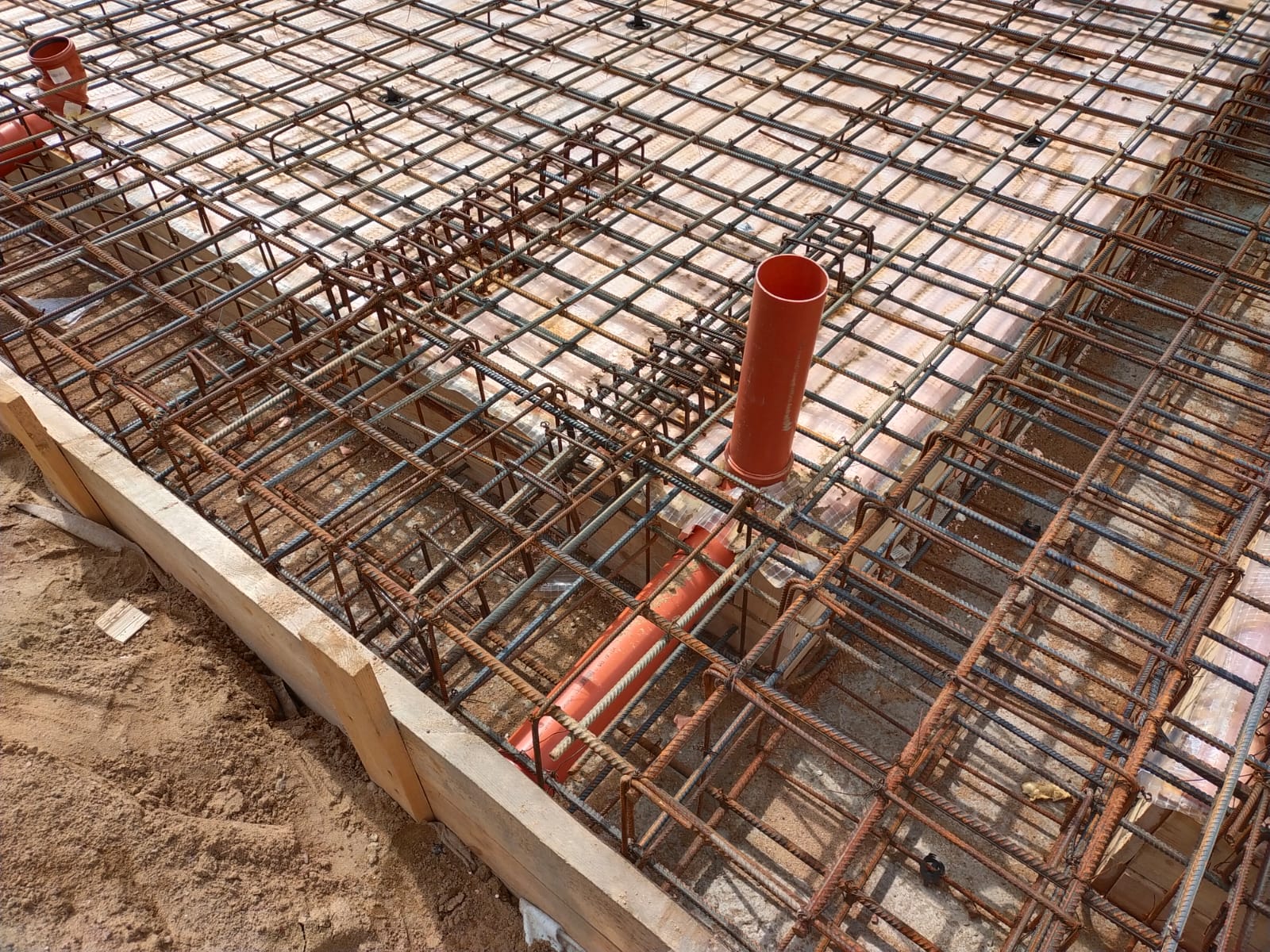 Фундамент плита под дом