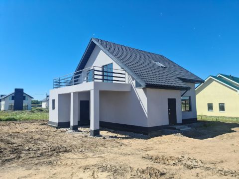 Проект уютного дома с мансардным этажом