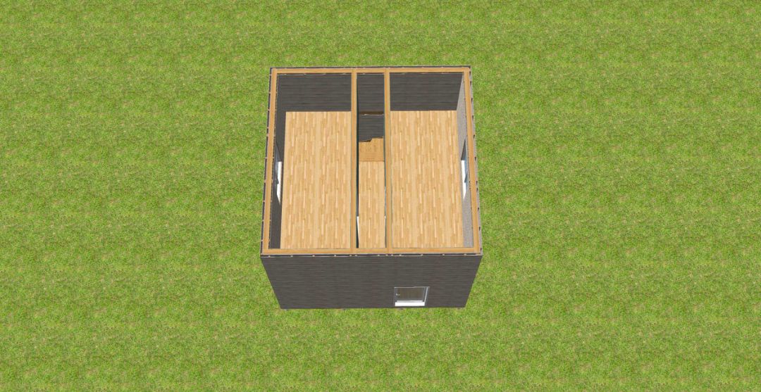 Две спальни на втором этаже дома