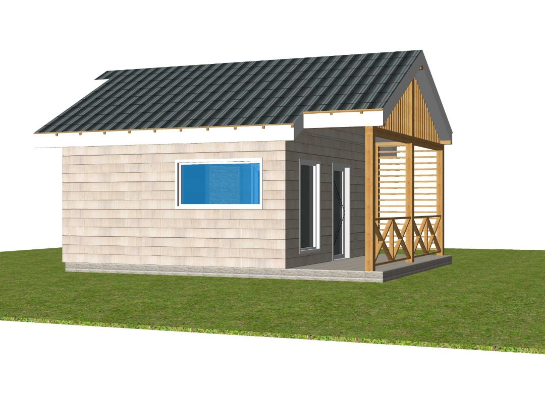 Маленький дачный домик