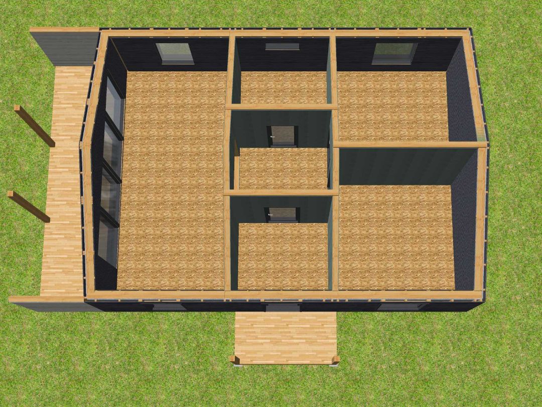 Две спальных комнаты