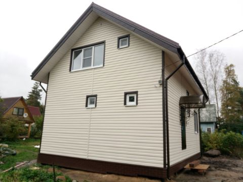 Проект двухэтажного дома из СИП панелей для постоянного проживания