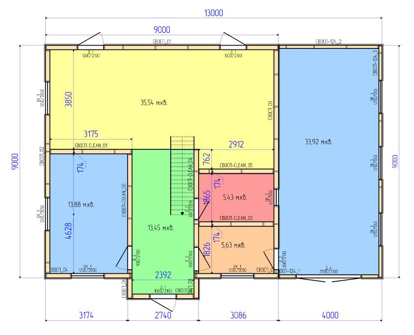 Изменим планировку и размеры по вашему запросу