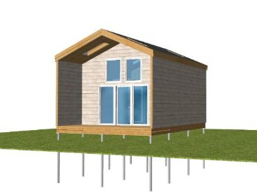 Домик с лофтом под ключ