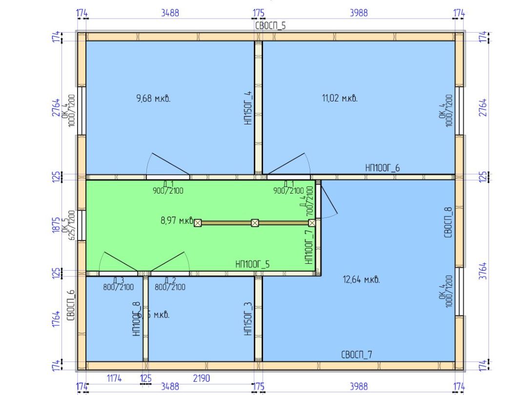 Изменим планировку по вашему желанию