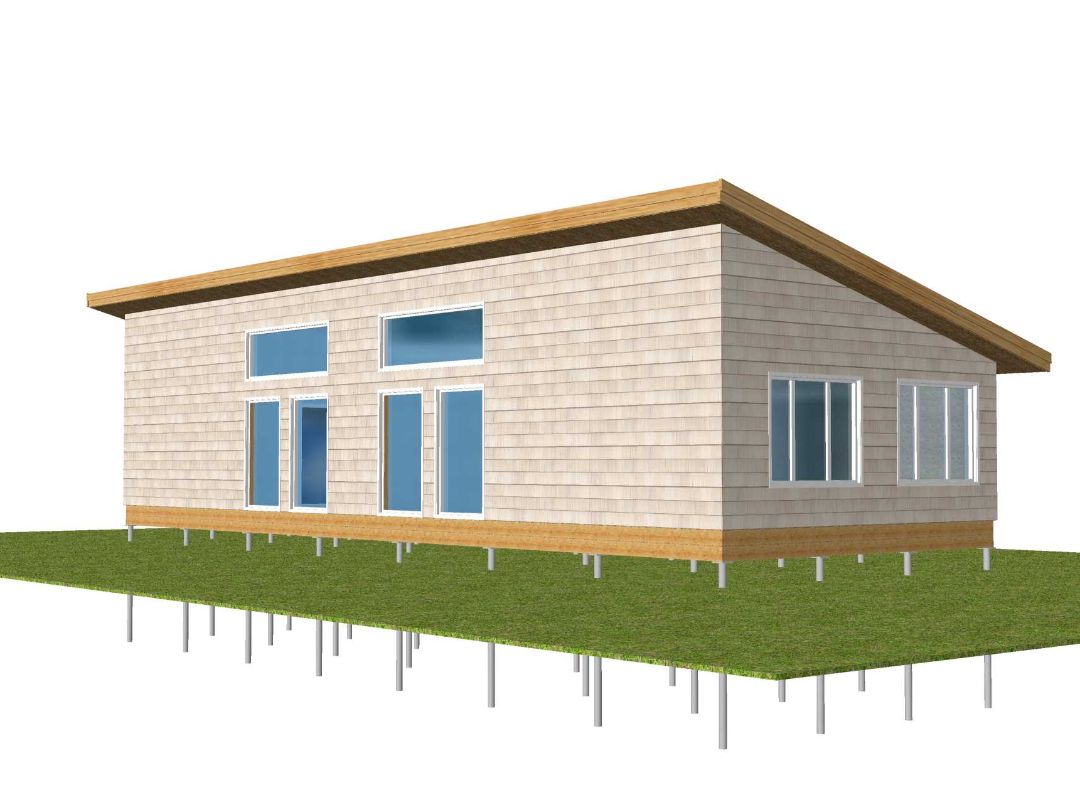 Панорамные окна в доме