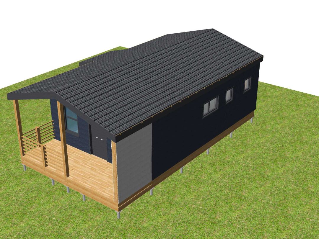 Многоскатная крыша