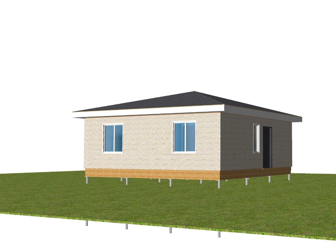 Вальмовая крыша