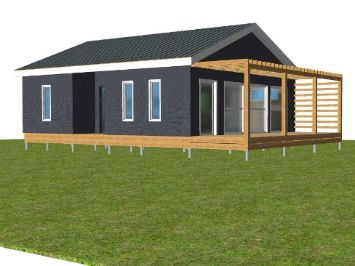 Точная сметная стоимость строительства одноэтажного дома 93.96 м2