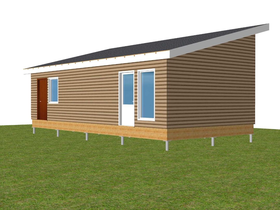 Недорогой садовый дом