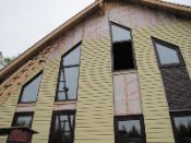 Дом из СИП со вторым светом