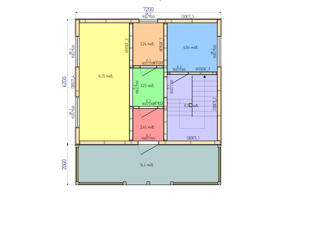 Изменим планировку и размеры дома по вашему запросу