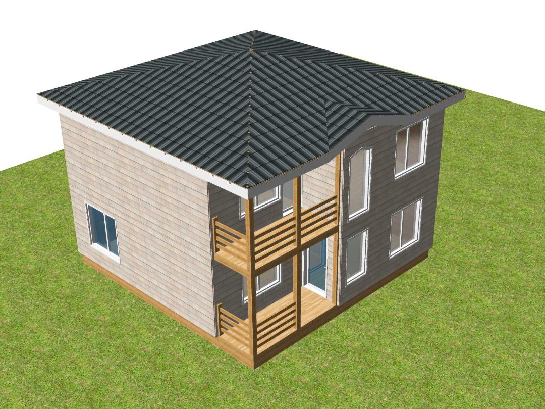 Оригинальная архитектура дома