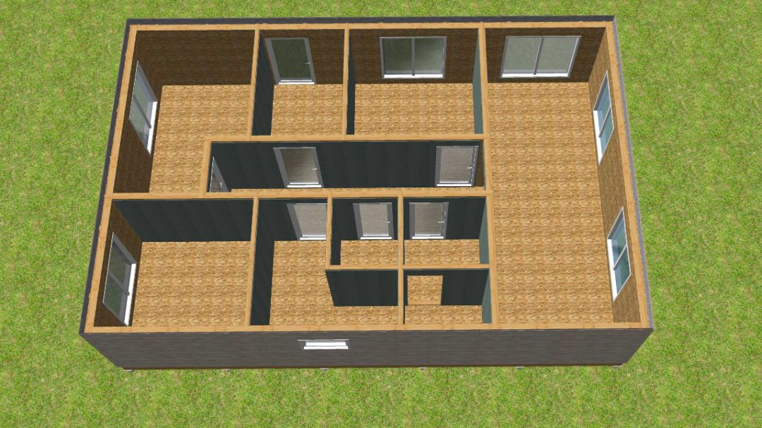 Три спальных комнаты