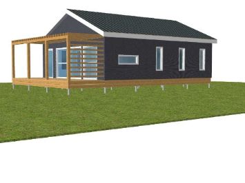 Актуальная сметная стоимость строительства одноэтажного дома 93.96 м2