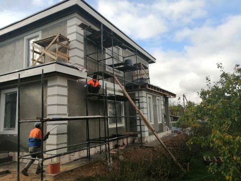 Строительство дома из газобетона в Санкт-Петербурге